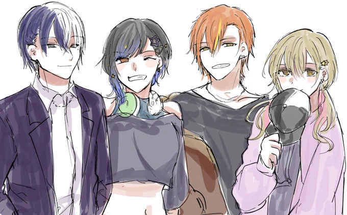 大人になったシリーズ描き終わりました〜!お付き合いありがとうございました〜!(ニーゴはリプ欄) 