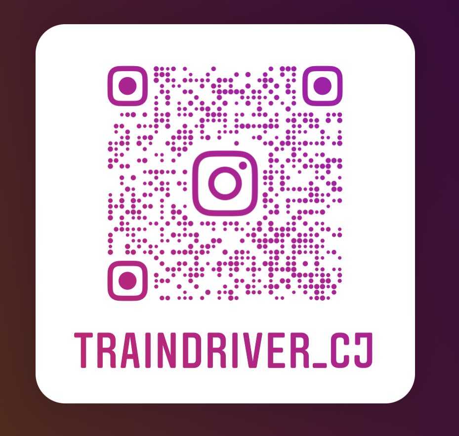 CJTrainDriver's tweet photo. Me voici également sur Instagram, le compte n’attend que vous 😍🤩 https://t.co/02zQSLOuWx