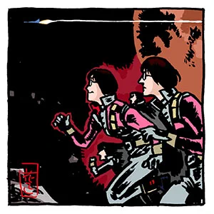 #有名タイトルを2つ合体させて下さい 

クラッシャージョーカー

#いつもどこかに阿佐ヶ谷姉妹 
#クラッシャージョウ #ジョーカー 