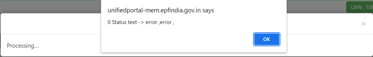 nabaraj2k's tweet photo. @socialepfo kindly fix the nomination e-sign error in epfo portal.
#EPFO https://t.co/hYBQAj4MJZ