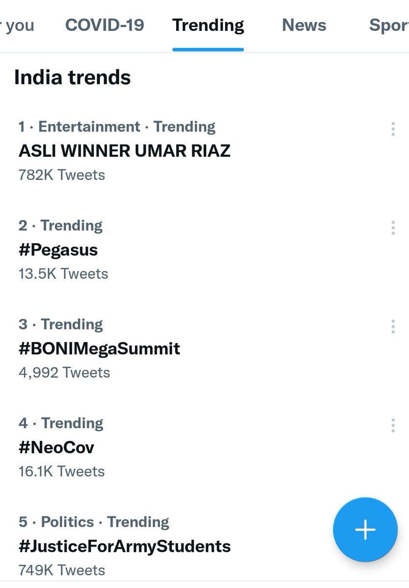 No 1 Trending... 🔥

ASLI WINNER UMAR RIAZ
x.com/i/spaces/1ZkKz…