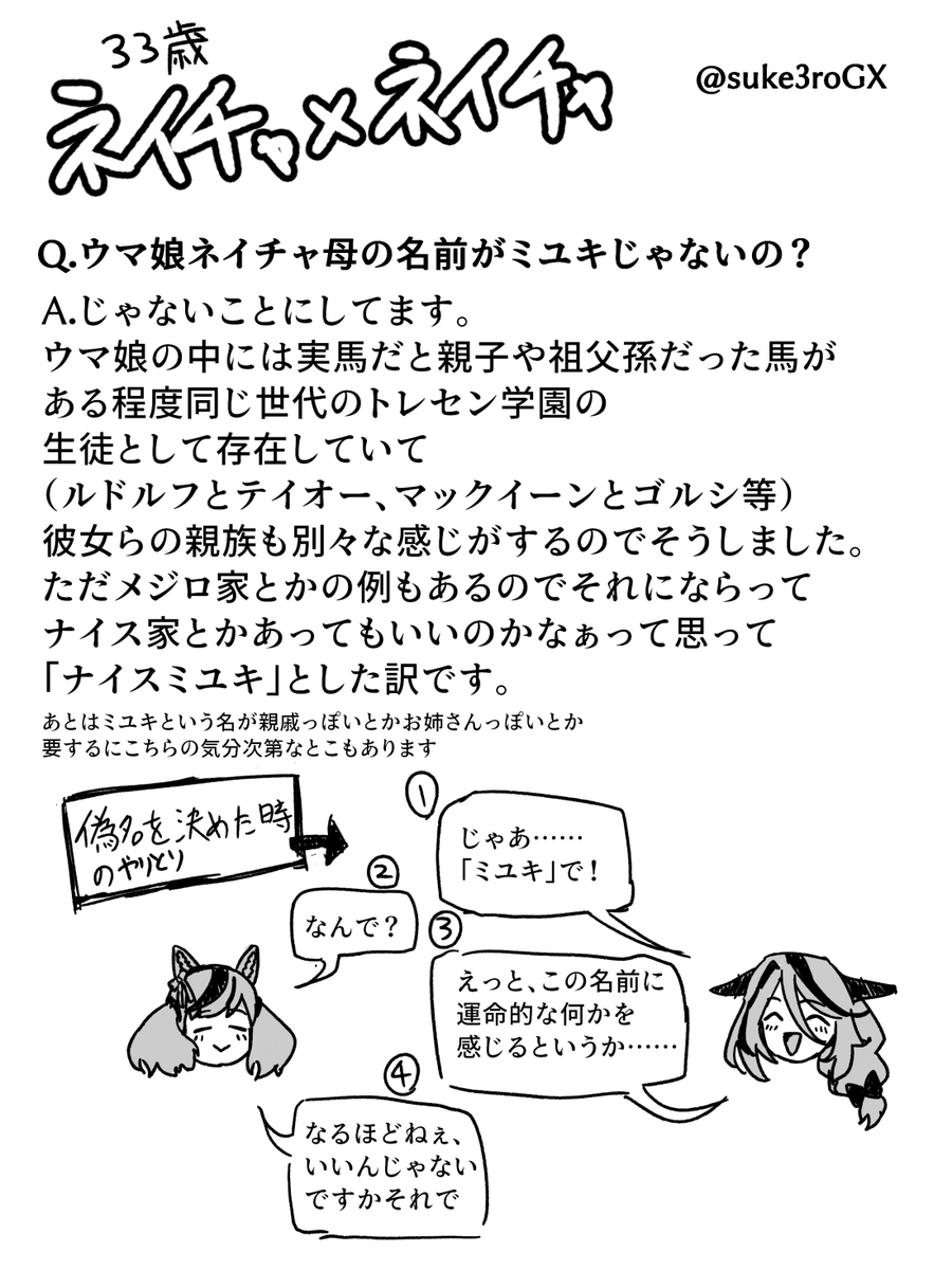 おまけ
3枚目は来そうだな～って質問への回答です。 