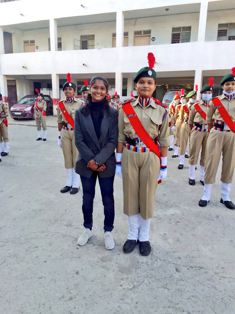 himansheekushw1's tweet photo. वर्दी को पहनने के बाद चेहरे पर जो मुस्कुराहट आती है वह और किसी में नहीं ❤️ https://t.co/lSd1ftt5qX