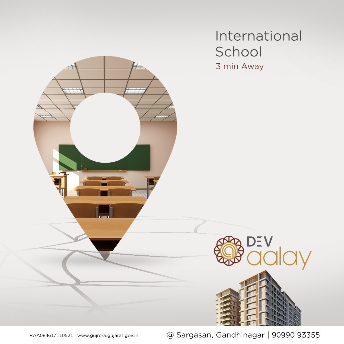 devgroup15's tweet image. In today&apos;s time education is very important and what if you get the best school near your home. which saves the time of your Children and gives him more time to play.
Dev Aalay, between Sargasan and Kudasan cross road.
Contact today- 90990 93355
#DevAalay #DevGroup #sargasan