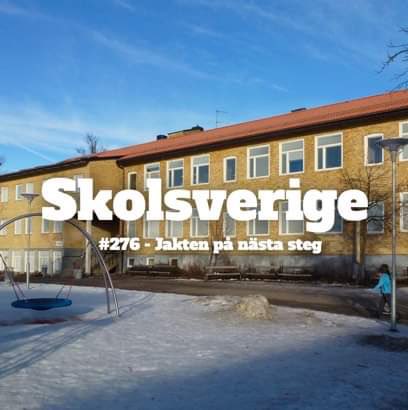 Veckans avsnitt handlar om den ständiga jakten på utveckling och sökandet efter nästa steg. ”Varför inte bara ta en semla och fira lite?” undrar Karin. Det blir samtal om professionell utveckling, de som lär vuxna och hur man borde tänka när man undervisar ihop med någon annan.