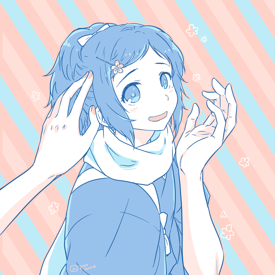 大和守安定 「花丸安定くんは普段描くより8割増しくらい可愛く描くのを心がけるくらいでちょうどい」|みなとのイラスト
