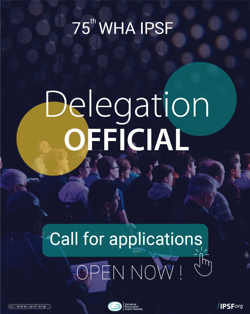 IPSForg's tweet photo. The application for IPSF delegation is officially open! WHA is taking place in Geneva, Switzerland or virtually, between May 22nd May - 28th May 2022. The application is open till 14th, Feb 2022 - 23:59 GMT+0.
Application form https://t.co/akQ46W4Yrj
Call: https://t.co/5UXjBUImRi https://t.co/pMQtYf5efb