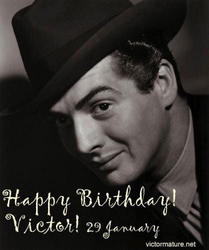 Happy Heavenly Birthday, Dad!!!
#VictorMature <a href="/VictorMatureNet/">Victor Mature</a>