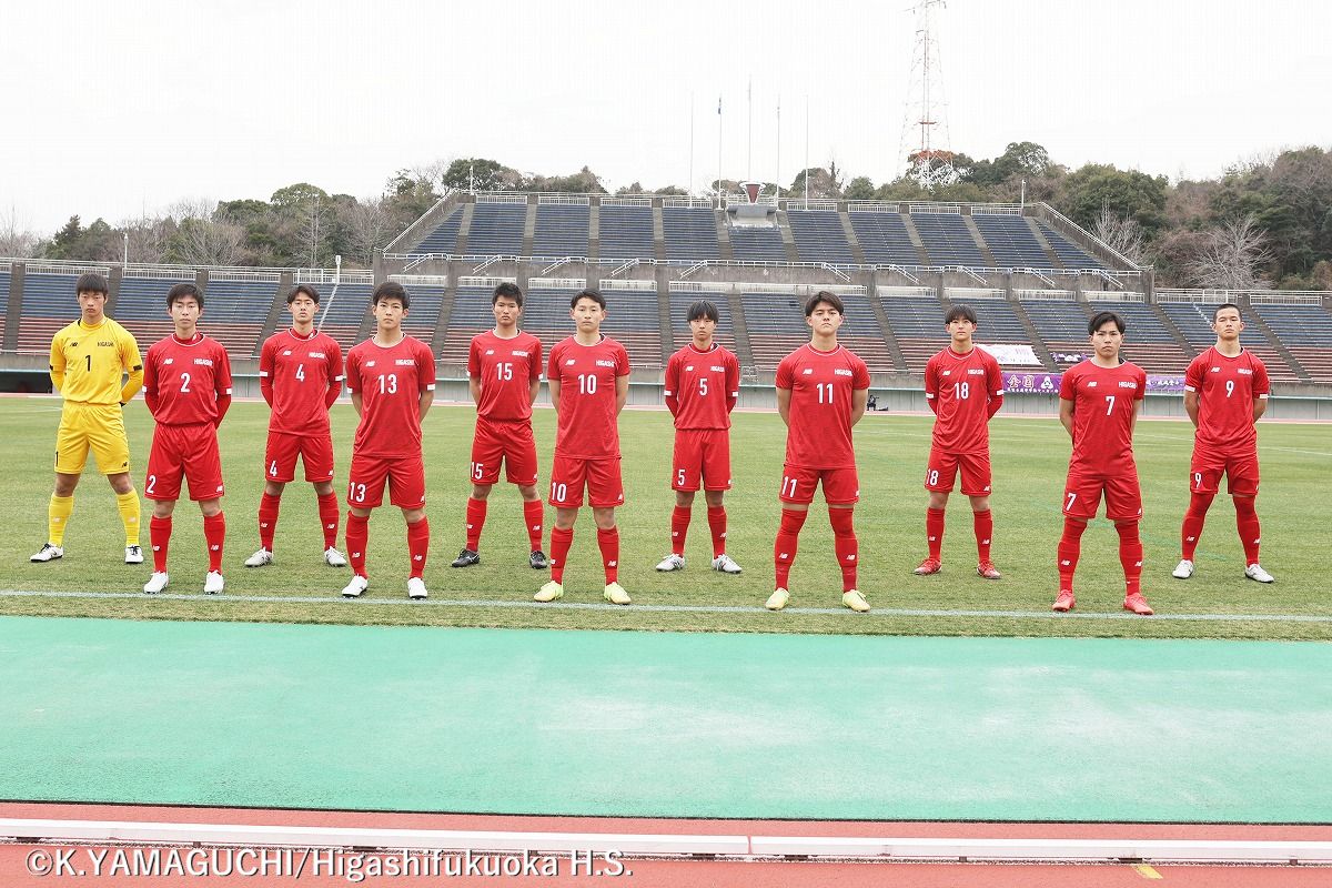写真館】令和3年度福岡県高校サッカー新人大会（準決勝） 東福岡