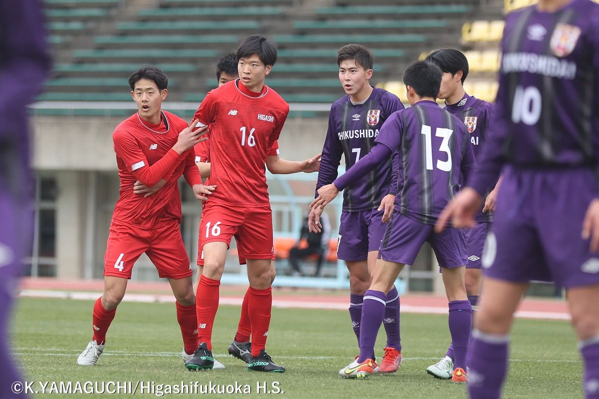写真館】令和3年度福岡県高校サッカー新人大会（準決勝） 東福岡