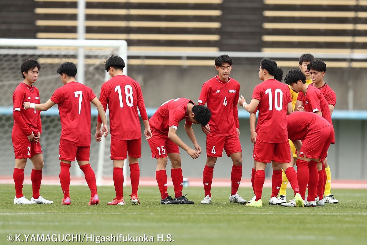 写真館】令和3年度福岡県高校サッカー新人大会（準決勝） 東福岡