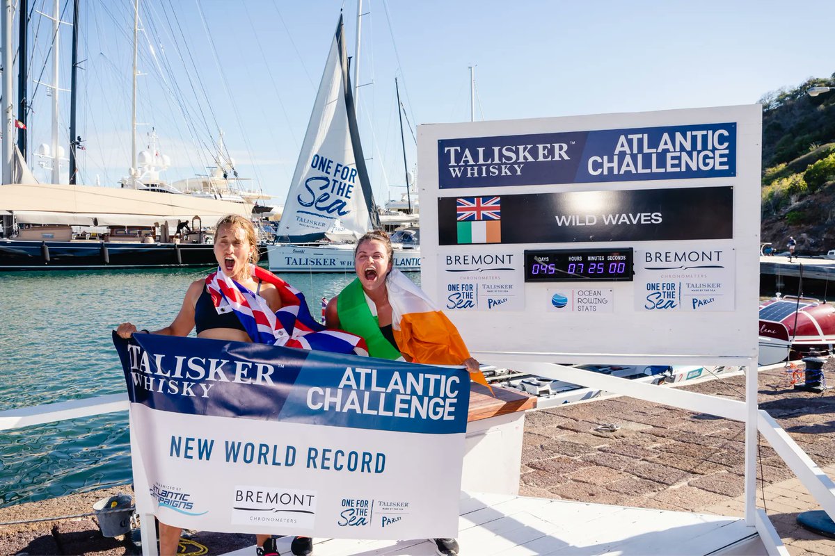 Tune in to <a href="/BBCGlos/">BBC Gloucestershire</a> Radio from 8:00am this morning where Jess and Charley will be discussing their experience competing in the Talisker Whisky Atlantic Challenge 2021 and how it feels to have broken a world record for fastest female pairs! 🏅 
buff.ly/2CEqGjU