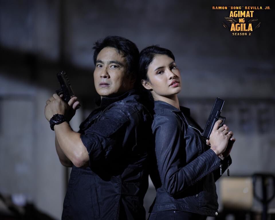 laizajune's tweet photo. Agimat ng Agila seasom two BTS: Looks like Major Gabriel and Agent Asha Raj are ready to fight! 

#RabiyaOfficiallyOnAgimat https://t.co/MD7PuBx62M