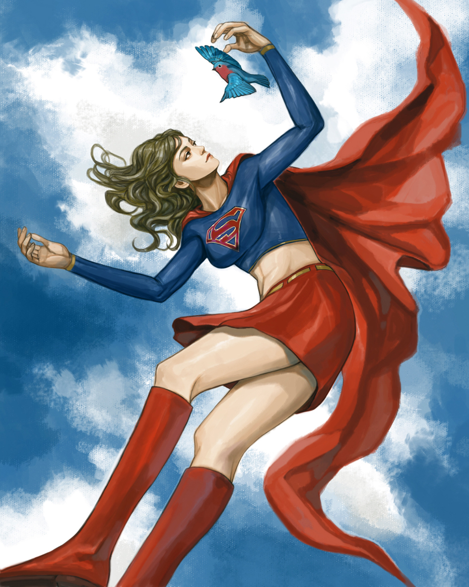 Rodman Zero on X: Supergirl playing with a bird #girl #illustration  #drawing #電繪 #supergirl #DCコミック #スーパーガール #dccomics #superhero #構圖  t.conQ548896Ih t.coH5tY16EcRg  X