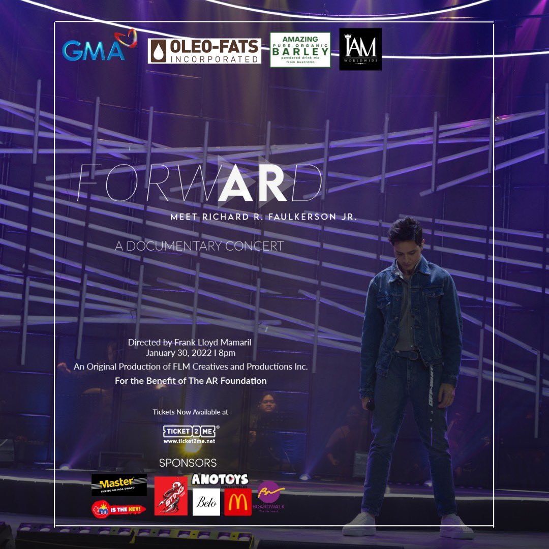 After months of preparation, we’ve now reached this point!

ONE day to go!
And we’re excited for you to witness this unique concert, as it tells my side as RJ and the reason why AR Foundation was born.

See you all tomorrow | 8PM!

<a href="/ARfoundationinc/">AR Foundation Inc.</a> 
#ALDENForwARd 
#PayitForwARd