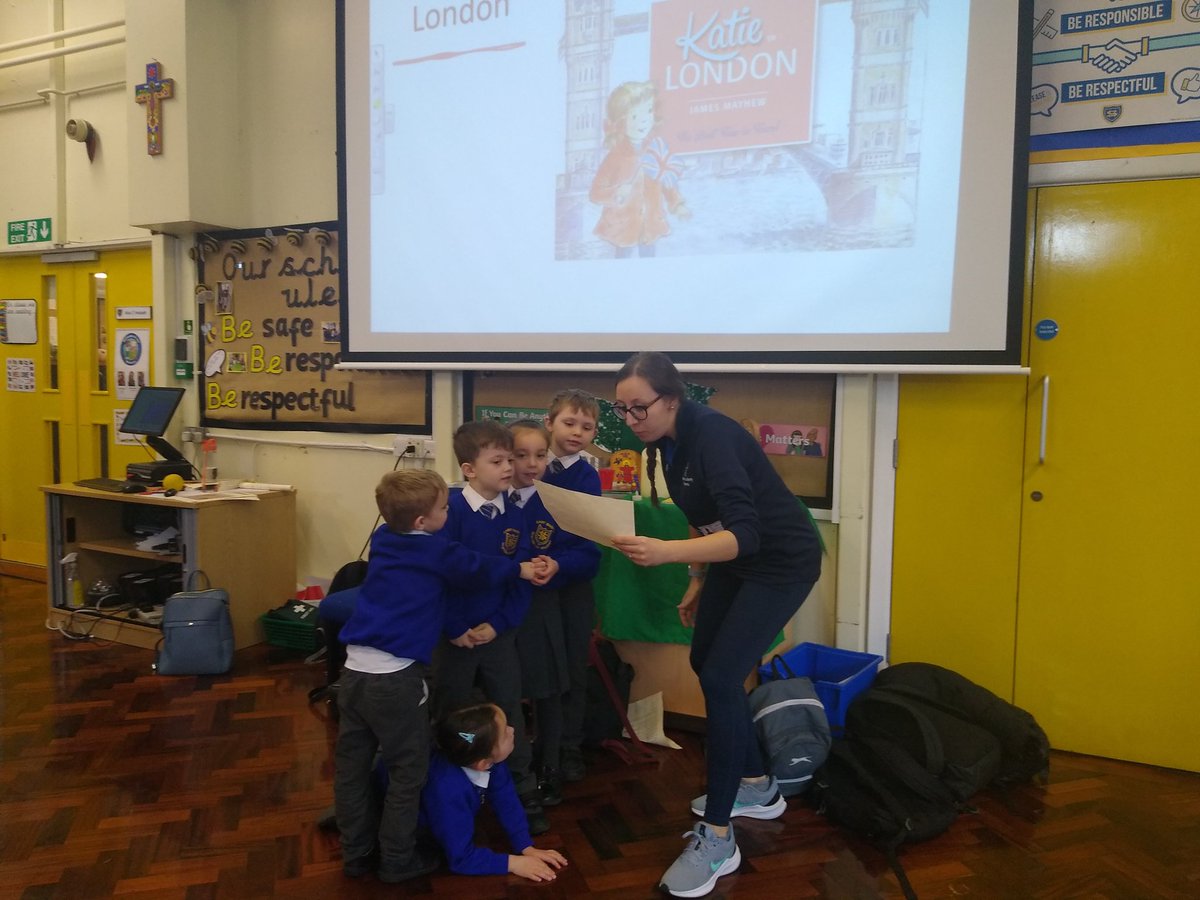 A huge thank you to  Anna Cosgrove &amp; the Year 10 drama students from Hope Academy. They delivered drama workshops to Year 1 based on Katie in London. The Year 1s performances were outstanding! Year 2s turn next week! #drama #oracy #KatieinLondon #English #community <a href="/Hope_Academy/">Hope Academy</a>