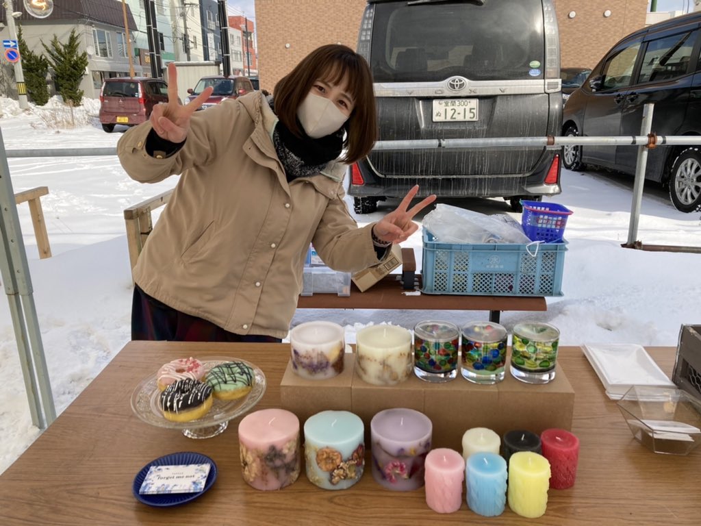 walkable2021's tweet photo. 室蘭市中島町、お元気広場でパッキャマラードマーケット開催中です😊
この後、キャンドルナイトが、始まります🕯✨
 
1/f揺らぎで、癒されに来てください♡♡♡
 
 #室蘭  #癒し https://t.co/EWKVxUVOjw