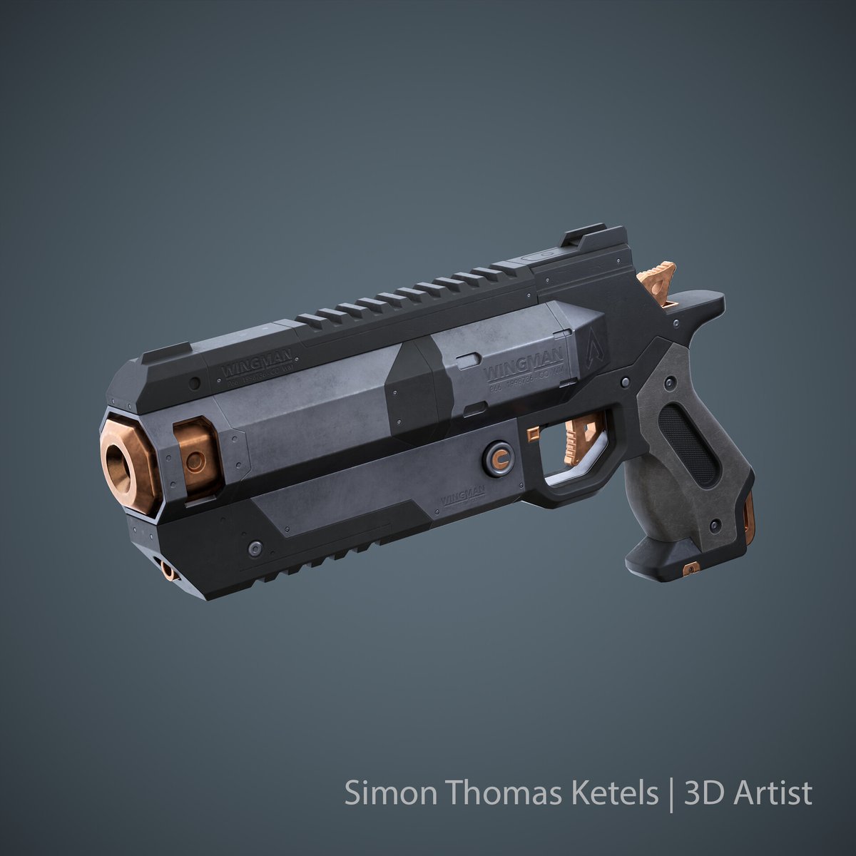 TheRookiesCO's tweet image. Member Level: CONTENDER - Apex Legends WingMan by Simon Thomas Ketels from @howestDAE - bit.ly/3KNe2kh

#Autodesk3dsMax #SubstanceDesigner #SubstancePainter #Marmoset #3d #3dart #3dartist #artist #art #conceptart #digitalart #instaart #gamedev #indiedev #design