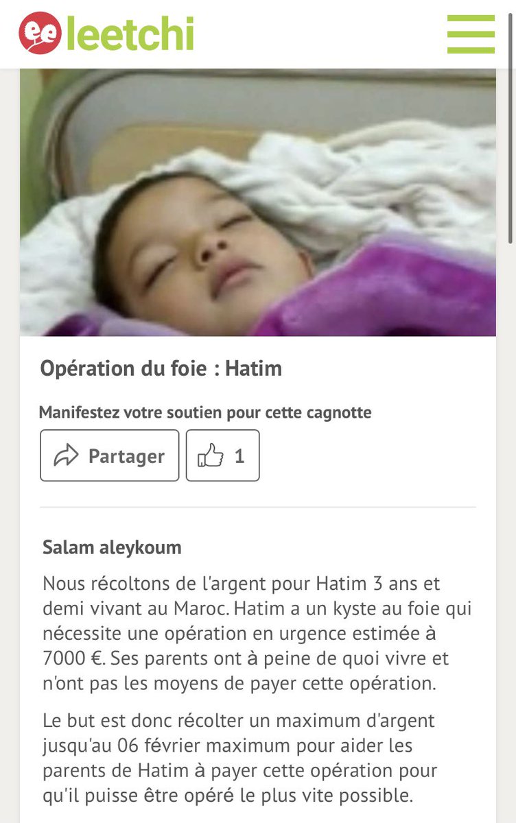 dinounmrccc's tweet photo. Je me porte garante de la fiabilité de cette cagnotte si vous pouvez partager barakallahoufikoum ça soulagerais tellement tellement cette famille !!https://t.co/OnVPgM3BiR https://t.co/90oQKC2Izp