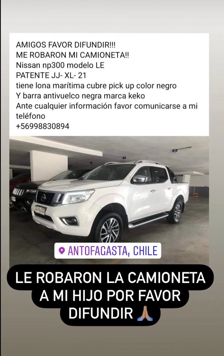 marangunic's tweet photo. Por favor difundir, agradeceré su ayuda 🙏🏽 https://t.co/fvHyWEa1pn