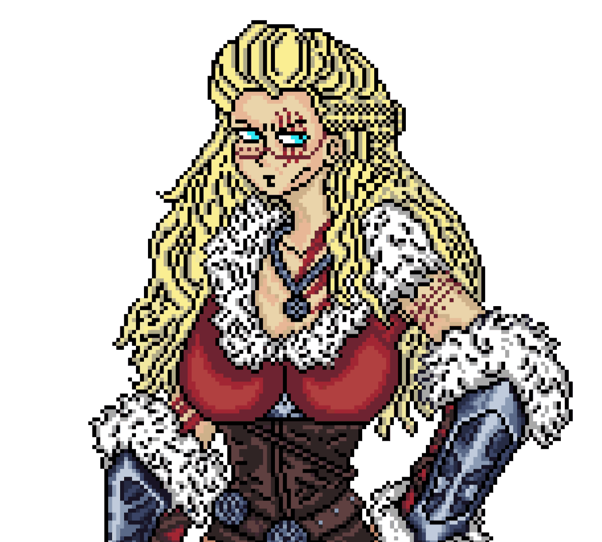 ChiaroNutty's tweet photo. Make this a while ago. Fan art of Freya from CSM, original artist @Ein_Art2000 https://t.co/IzOBIrYt3c