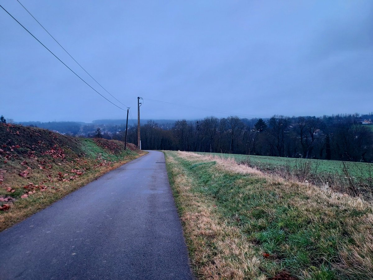 BarrMarie's tweet photo. #MesPtitsMatinsRunning 🏃‍♀️🎶 #Campagne #Nature #Côtes 😬 &amp; #Descentes 😁🏃‍♀️ cc @IsabelleMirocha bon week-end ! 🏃‍♀️ https://t.co/s5uNgvzt5u