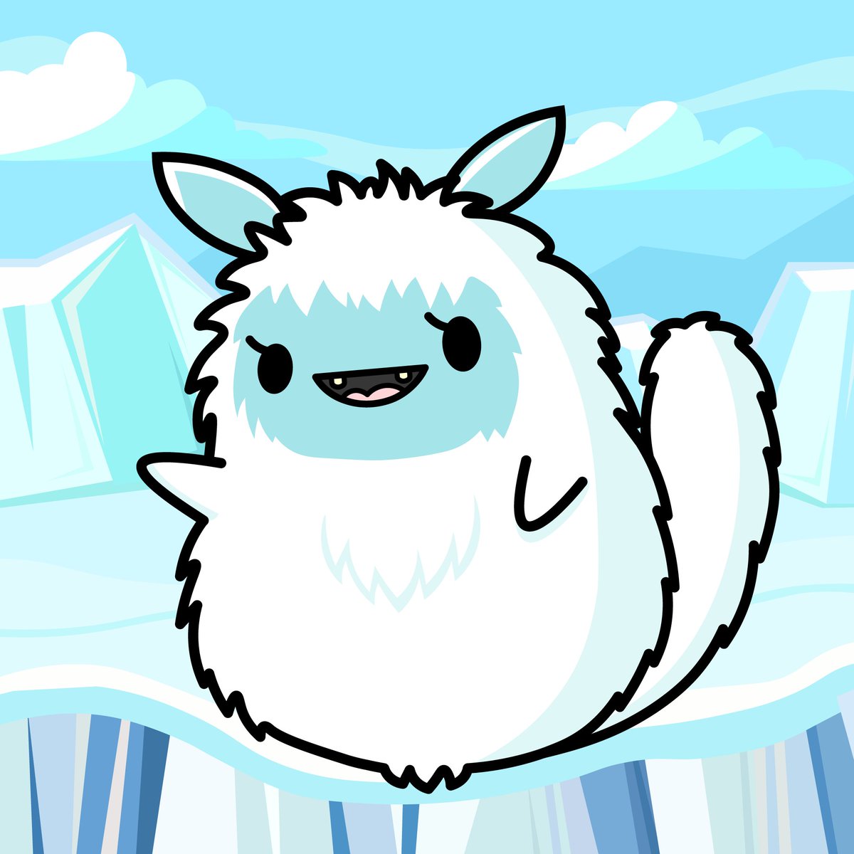 PuffME_Puff's tweet photo. Meet your mystical creature Yeti Puff 💙 living in the mountains &amp; leaving tracks in snow. It looks adorable but it is not an easy one to tame! Adopt at your own risk!

What other characters you would love to see in our Genesis collection?

#Puff #NFTs #NFTCommunity #NFT #yeti https://t.co/yxAOlENOsE