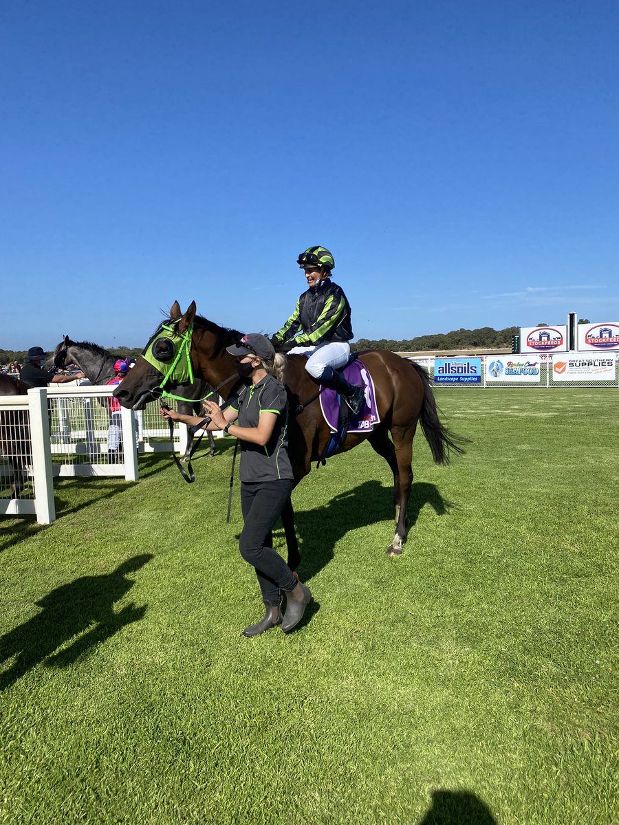Taj Stubber (@stubbertaj) on Twitter photo Fantastic win by Eurogem in the feature race <a href="/AlbanyRacing/">Albany Racing Club</a> to claim victory for trainer Georgia Grant.
Recorded it’s ninth win from 53 starts and was able to get the head down on the line #waracing Fantastic win by Eurogem in the feature race <a href="/AlbanyRacing/">Albany Racing Club</a> to claim victory for trainer Georgia Grant.
Recorded it’s ninth win from 53 starts and was able to get the head down on the line #waracing