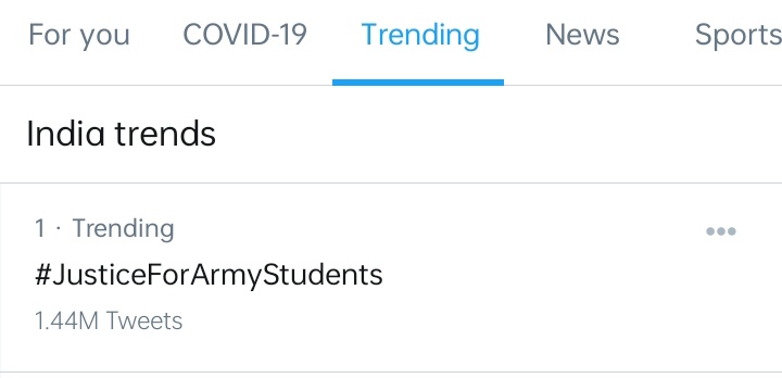 l_rdik's tweet photo. #JusticeForArmyStudents 
  ⚔️ ये दिल मांगे वर्दी⚔️ https://t.co/NJwXocqnlZ