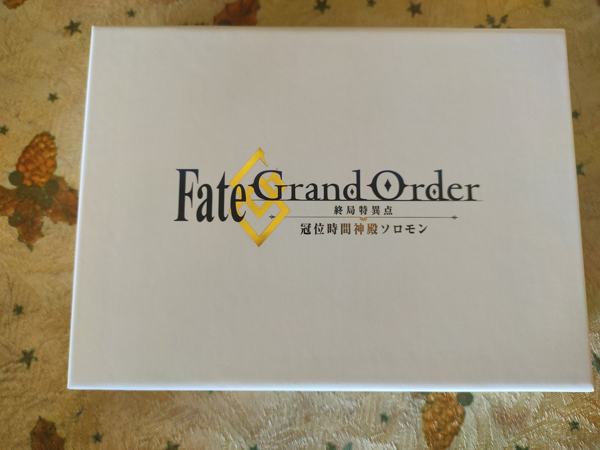 NisoncS's tweet photo. Réception du Blu Ray Jap :
Fate/Grand Order Final Singularity – Grand Temple of Time : Solomon
#FateGrandOrder
#FinalSingularity
#Solomon https://t.co/VDuhhMsyW7