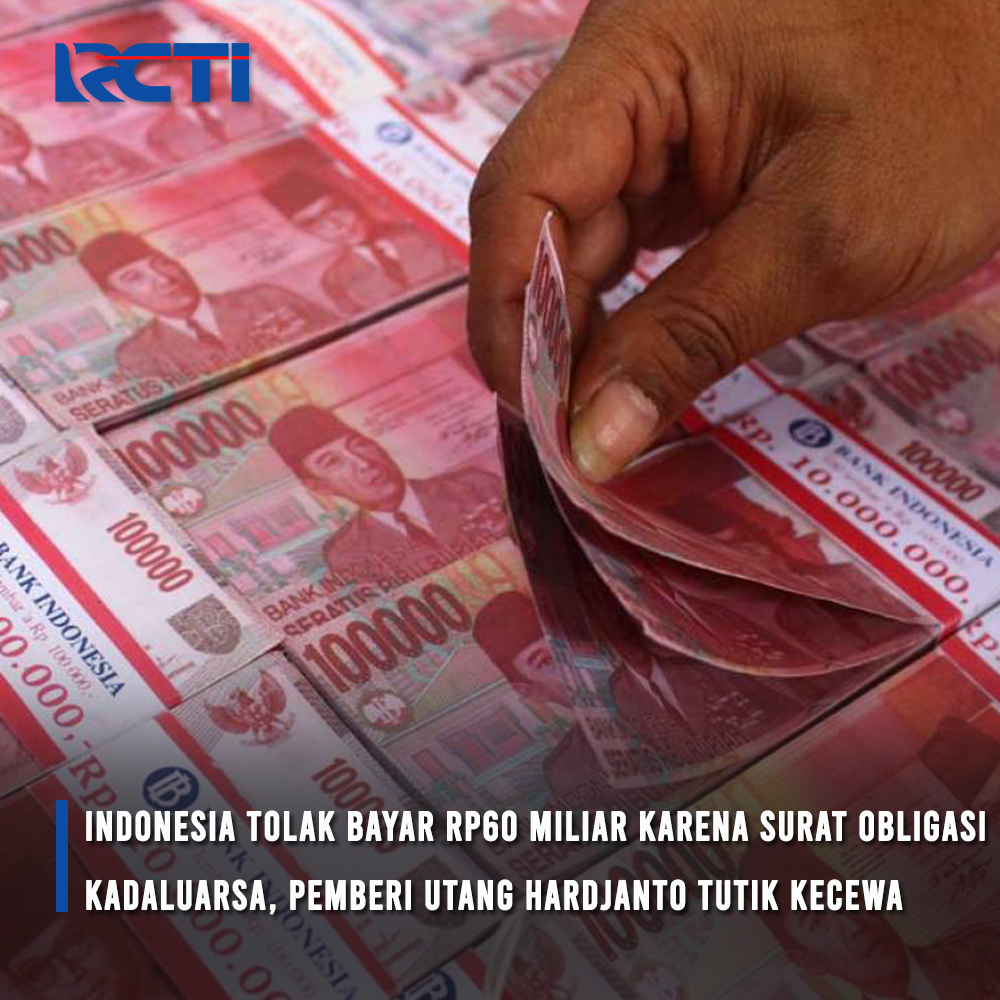 officialinews_'s tweet photo. Perjuangan Hardjanto Tutik, seorang warga Padang, Sumatera Barat untuk menagih utang kepada negara senilai Rp60 miliar temui jalan buntu.
https://t.co/mIWuaNIBVk
#HardjantoTutik #SuratObligasiNegara #MenteriKeuangan #SjafruddinPrawiranegara #Piutang #SeputariNewsRCTI https://t.co/BvmwSB6CuT