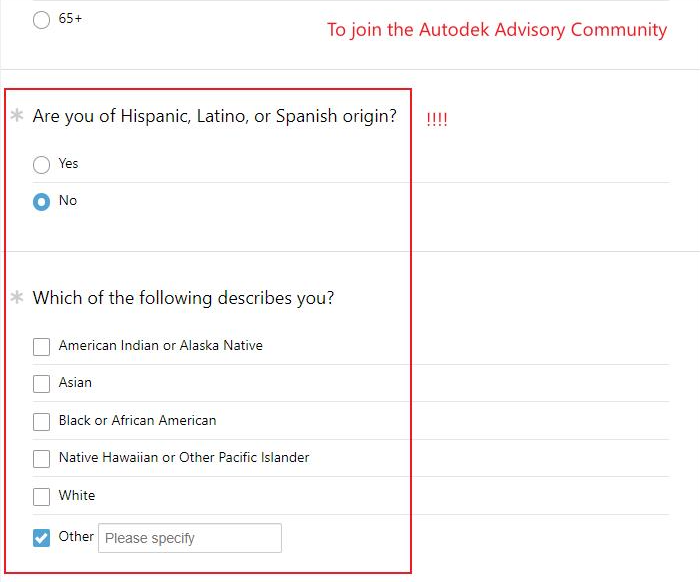 If you want to join #Autodesk Advisory Board.. Why ?!