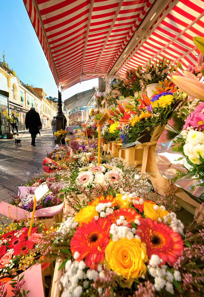 [ Le saviez-vous ? ] Le marché aux fleurs sur le Cours Saleya est classé parmi les marchés d’exceptions en France par le Conseil National des Arts Culinaires ! 

📸 <a href="/Ct_photographie/">CT Photographie 📸</a> #CotedAzurFrance #OnaTousBesoinDuSud  #ILoveNice #Nice06 #ExploreNiceCotedAzur <a href="/ExploreNCA/">Explore Nice Côte d'Azur</a>