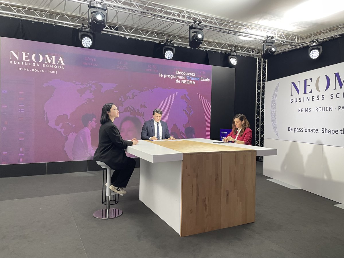 NEOMAbs's tweet image. 🔴 #NEOMALive | C’est parti pour la Journée d’Information 100% online ! 
🎒 Lycéens, 👩 Etudiants, 👥 Parents, nous répondrons à vos questions sur les programmes #postbac, #PGE et sur l’école #NEOMABS ! 
👉 bit.ly/3uaQlMU
@ecricome @ConcoursSESAME @parcoursup_info