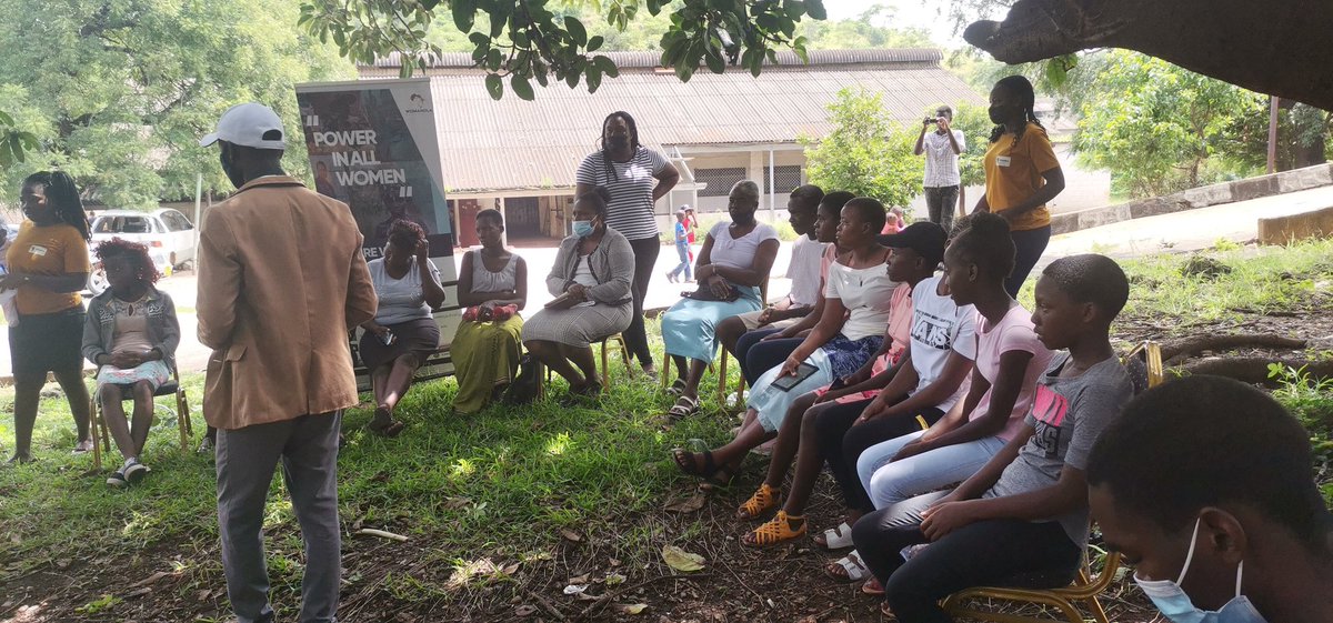 womandlaorg's tweet image. #PasipeMuti talks are ongoing as we have a conversation around #choice and #consent.
Issues of Gender Based Violence, Parent to child Communication and Sexuality Education.
#womensupportingwomen
#WoMandla
@ZBCNewsonline
@ImpactStoriesZw
@Allthingzfemale