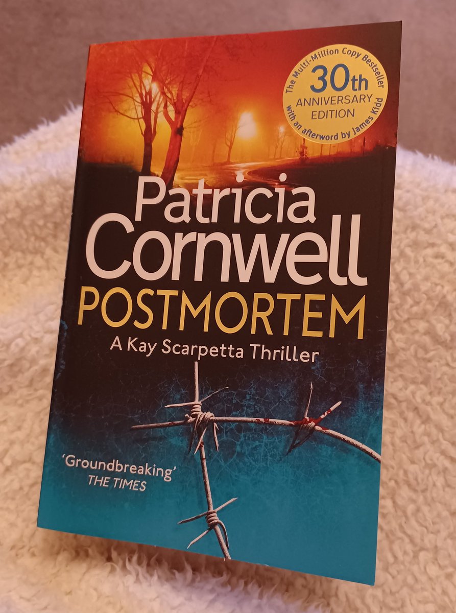 I've read lots of crime books over the years but not read any of @1pcornwell books until today. 

I'm so glad I've got a book series subscription with @bertsbooks so I can read the whole series 😊 

#bookseriessubscription #Postmortem #PatriciaCornwell #FirstbookInTheSeries