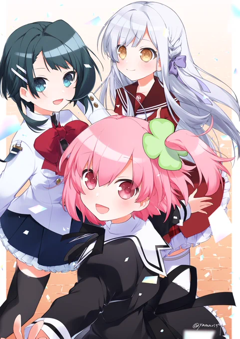 ラスバレ一周年おめでとうございます🌸
#アサルトリリィ_FA 
#ラスバレ1周年 