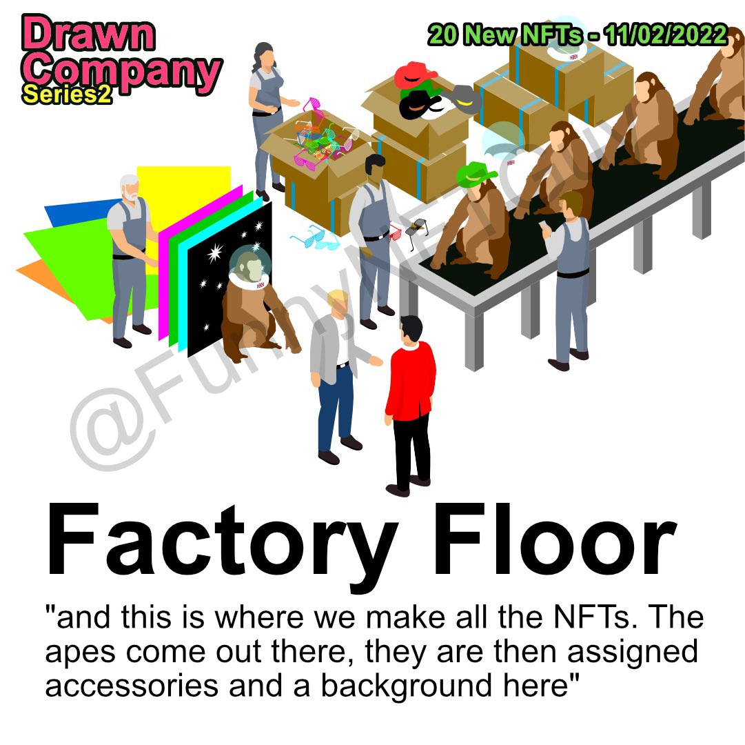 FunnyNFTGuy's tweet photo. #DrawnCompany VIPs! 

Win a Drawn Company Series 2 Pack 🗄 link below 🔽

Check out 4 of the 20 Series 2 #NFTs on my profile 

11/2🗓

@ecke_rein
@ScootyJohn
@epaz22
@carybe69
@blunblun2
@MrBearsArt
@FloppyBunni
@CollectorClint
@Crackers832 
@humbledrawing https://t.co/VSmQ7RPBWb