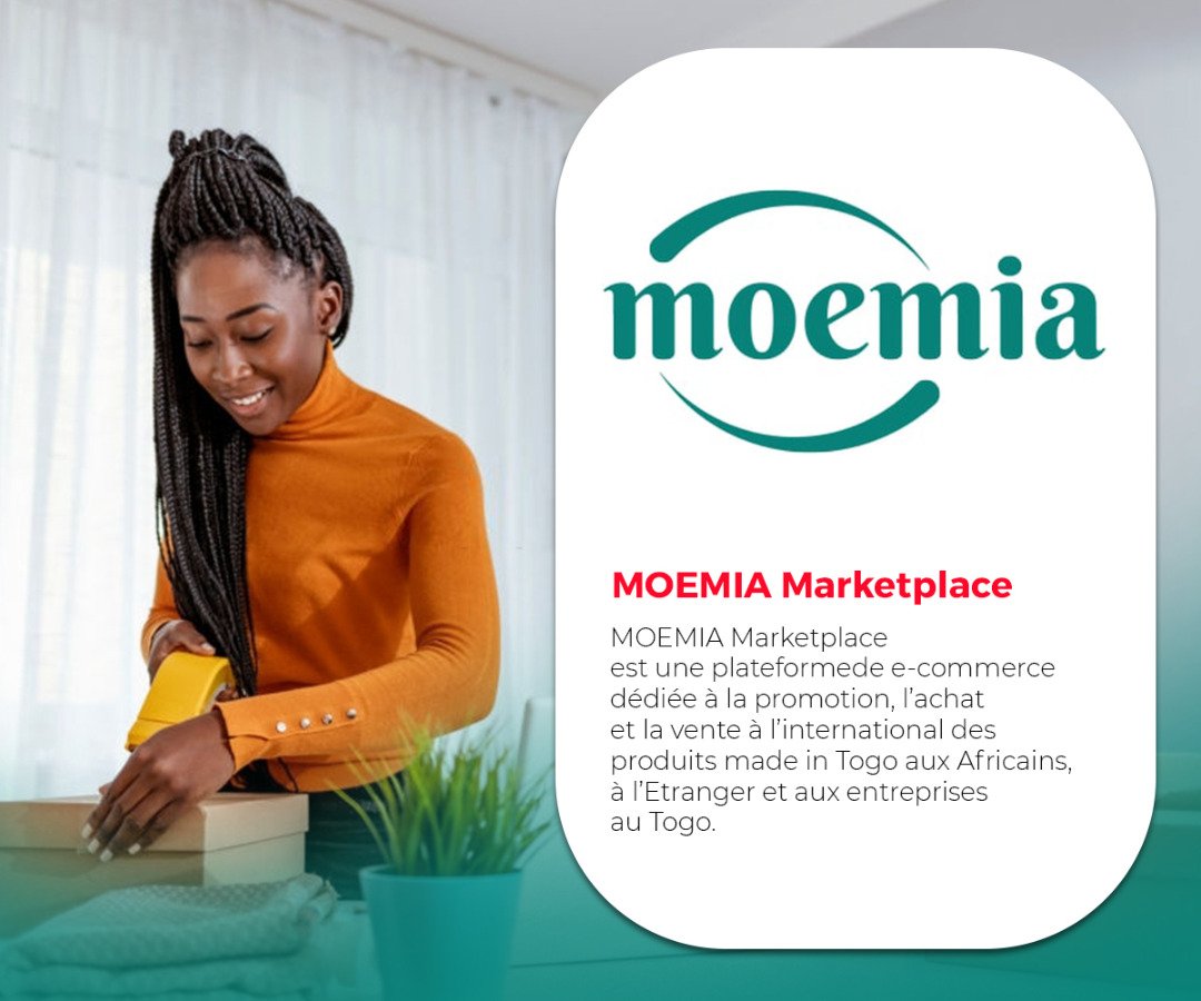 Qui sommes-nous ? Moemia,  une plateforme e-commerce

Que faisons-nous ? Nous faisons la promotion, l'achat et la vente à l'international des produits Made In Togo 

Comment nous soutenir ? Votez pour nous en suivant le lien bit.ly/VOTEZMOEMIA

#Moemia #TotalStartupper