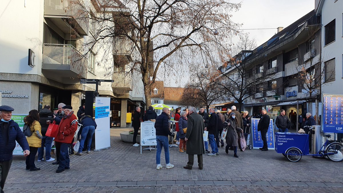 #Endspurt im #Wahlkampf. Auch in Zukunft wollen wir uns gerne für unser #Riehen einsetzen, für gute #Bildung, #Infrastruktur und unser #Gewerbe. 

Jetzt die freisinnige #Liste1 wählen.