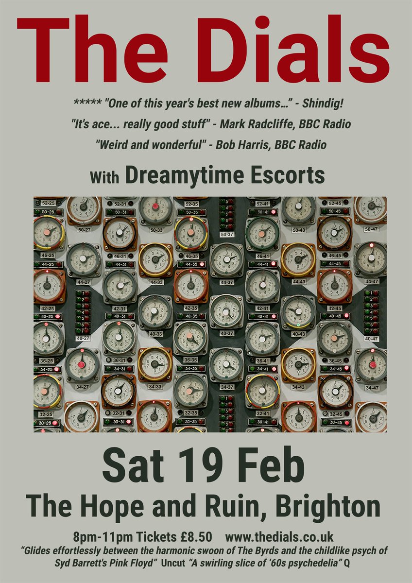 The Dials🇺🇦 (@thedials) on Twitter photo 3 weeks to <a href="/thehopeandruin/">The Hope & Ruin</a> show with <a href="/DreamytimeEsco1/">Dreamytime Escorts</a> … feels like life is properly starting again. Come join us and celebrate. Tickets: seetickets.com/event/the-dial… #Brighton #psych 3 weeks to <a href="/thehopeandruin/">The Hope & Ruin</a> show with <a href="/DreamytimeEsco1/">Dreamytime Escorts</a> … feels like life is properly starting again. Come join us and celebrate. Tickets: seetickets.com/event/the-dial… #Brighton #psych