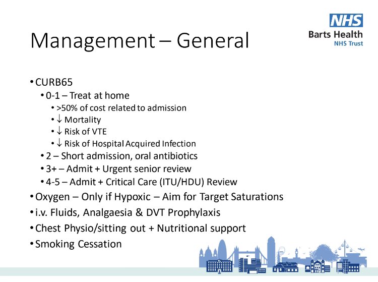 tb_doc's tweet photo. For years I have had this slide in my #Pneumonia lecture, not infrequently @QMULBartsTheLon students ask about the evidence for Smoking Cessation and I mutter something about the general benefits/teachable moment, so pleased to see this in @ThoraxBMJ https://t.co/yr0oVWIWYG https://t.co/hEWmOamHtW