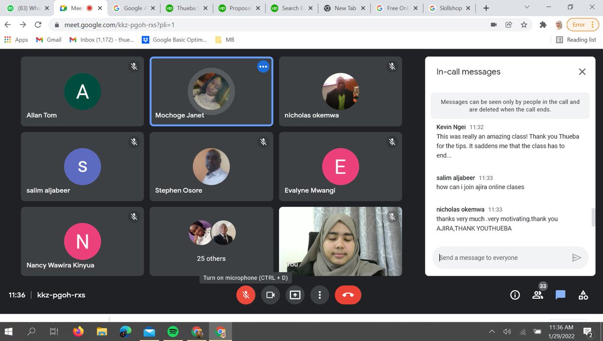 Thueba_Almaery (@thueba_almaery) on Twitter photo A productive Saturday morning with <a href="/AjiraDigital/">Ajira Digital</a>. I enjoyed training my fellow youth on how to leverage the #digitalworld of upwork.
#IkoKaziKE A productive Saturday morning with <a href="/AjiraDigital/">Ajira Digital</a>. I enjoyed training my fellow youth on how to leverage the #digitalworld of upwork.
#IkoKaziKE