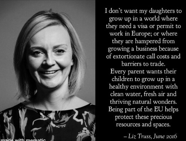nigelgbrook's tweet photo. @trussliz @Boniface_Eng It's a f*cking tow truck #littleEngland &amp; the #EU's full of them - stop trying to make trying to make a silk purse out a pigs ear - you're out of your depth &amp; fookin useless resign with inveterate lying serial philandering selfserving lazy cowardly @borisjohnson &amp; you said this👇 https://t.co/ckNP2AQC2o