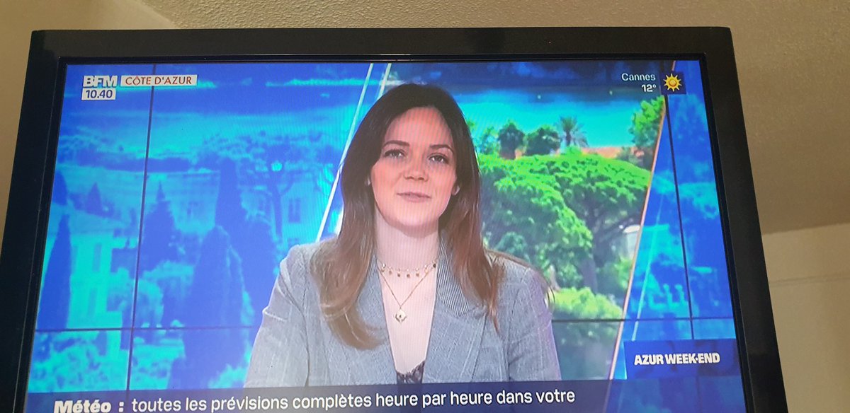 ph_dejardin's tweet image. Coucou, revoilou @AliceBrousse pr #AzurWeekend sur @BFMCotedazur cc @NicolasGalup #Nice06 #CotedAzurFrance