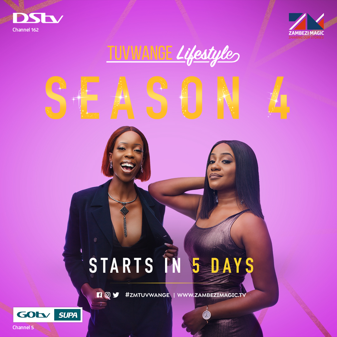 dstv_zambia's tweet photo. And the countdown begins!!!! 5 days to go before the premier of #ZMUmutenge and #ZMTuvwange😍😍
The new seasons hit your screens on Thursday 3rd February at 19:30CAT and 21:30CAT respectively on #ZambeziMagic Ch 162. #BestofLocal https://t.co/fV992fHVln
