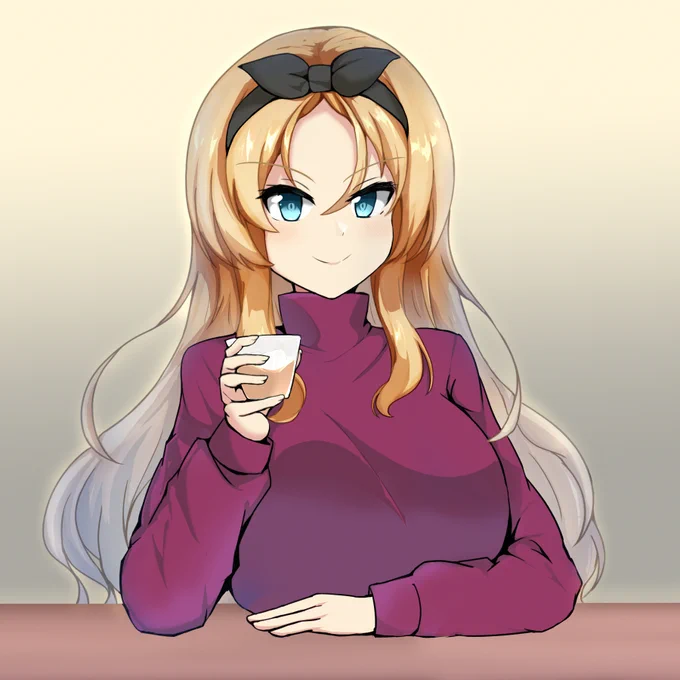 My Admiral、貴様と飲むのはやはり良いな! 