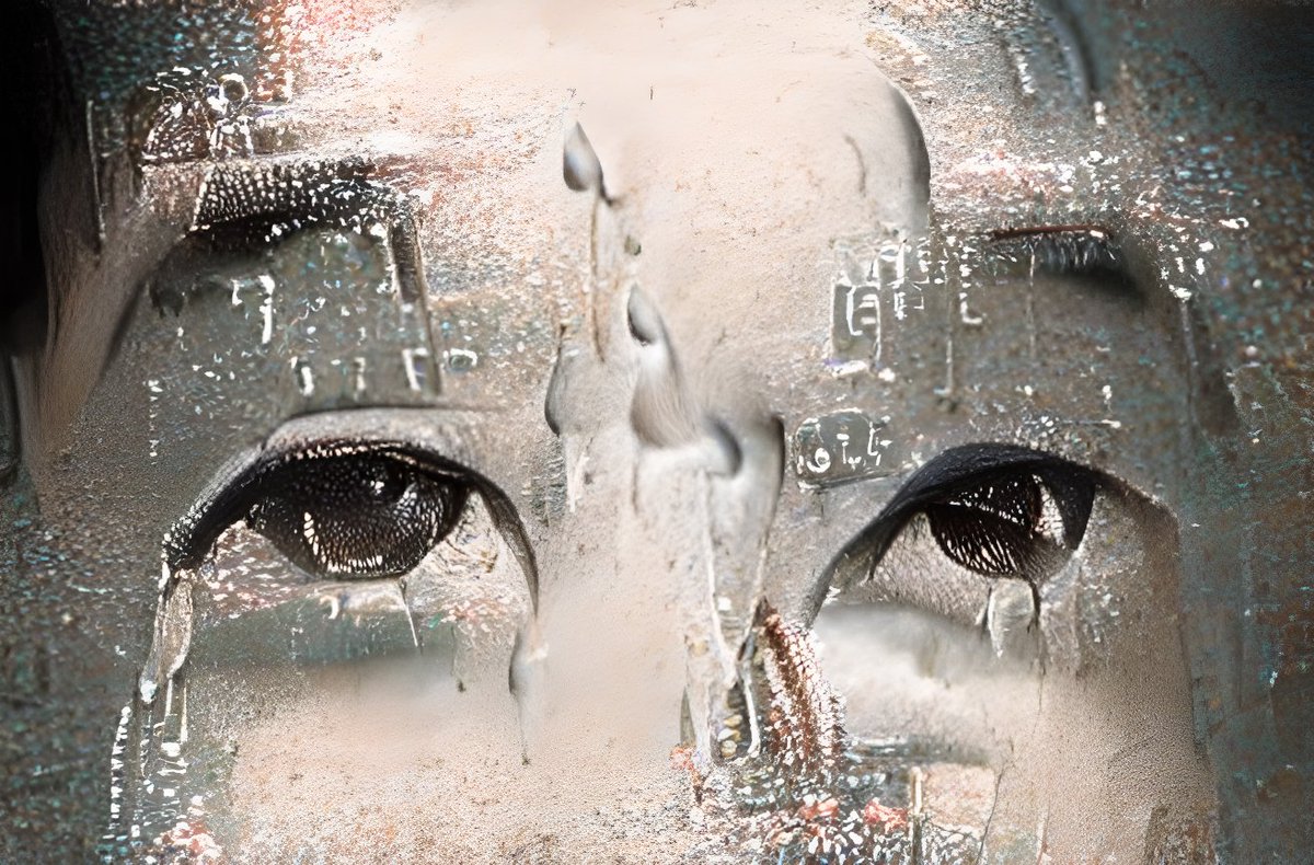 Tribute to <a href="/pascalboyart/">Pascal Boyart 🎨</a> renowed Parisian fresque. Shot with my 35mm camera and processed with <a href="/ImpermanentID/">𝙞𝙢𝙥𝙚𝙧𝙢𝙖𝙣𝙚𝙣𝙩.𝕕𝕚𝕘𝕚𝕥𝕒𝕝</a> AI-generating idBot. Shout out to <a href="/glassface_/">𝕲𝖑𝖆𝖘𝖘𝖋𝖆𝖈𝖊 ꩜</a> <a href="/EsGowens/">Gowensface 🦇🔊</a>  <a href="/wolfbearstudio/">WolfBear Studio</a>