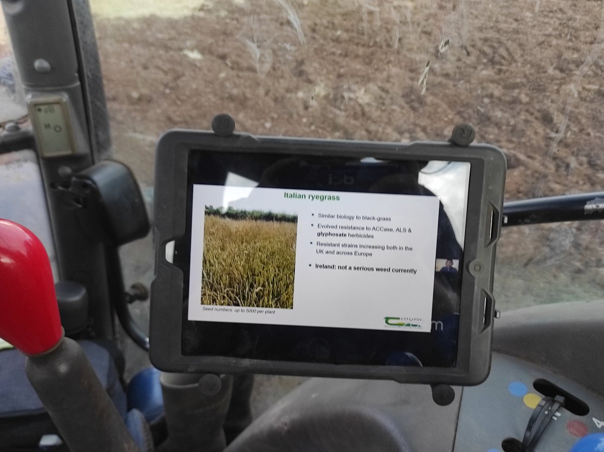 CEngland308's tweet photo. Multi tasking at its best. Child minding, Ploughing and catching up on the Teagasc Virtual Tillage Conference 2022 that I missed during the week. Great study's from all students. @TeagascCrops @Topcon_Ireland @topconag https://t.co/JwmL0KSsxX