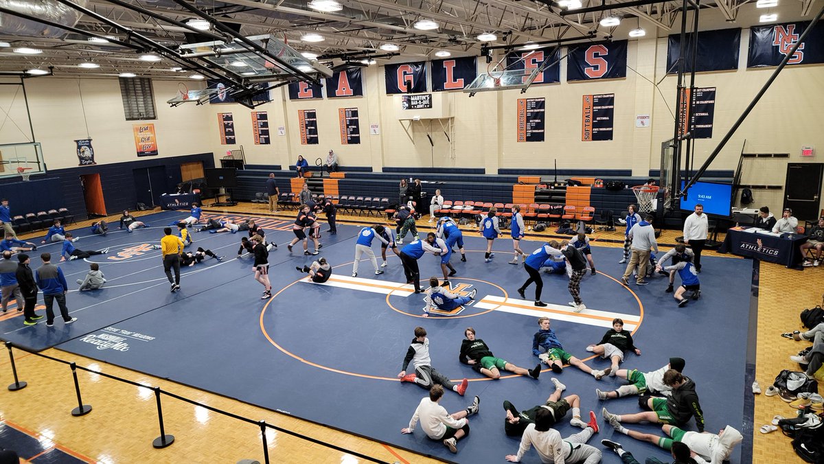 NCSYearbook's tweet photo. Live streaming the wrestling small school duals this morning. 
https://t.co/MPc7zoxXjM https://t.co/JNGl3NQ4Ei
